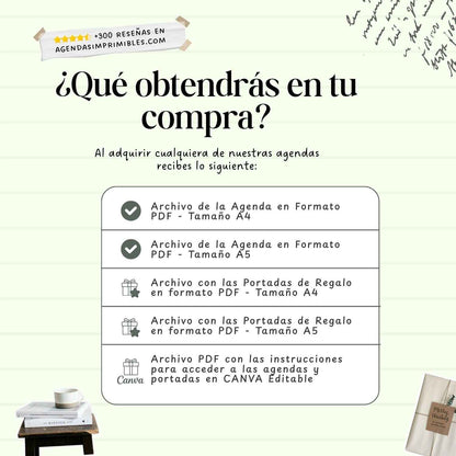 Agenda Capibara 2 Días por hoja| 2026