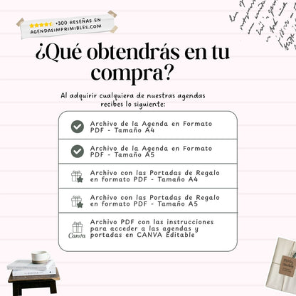 Agenda Emprendedora Dos Días x Pagina | 2026