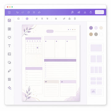 Plantilla editable en Canva