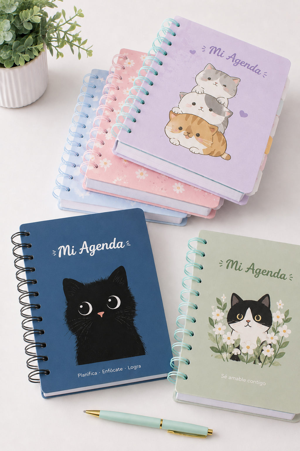 Vista del curso de agendas imprimibles