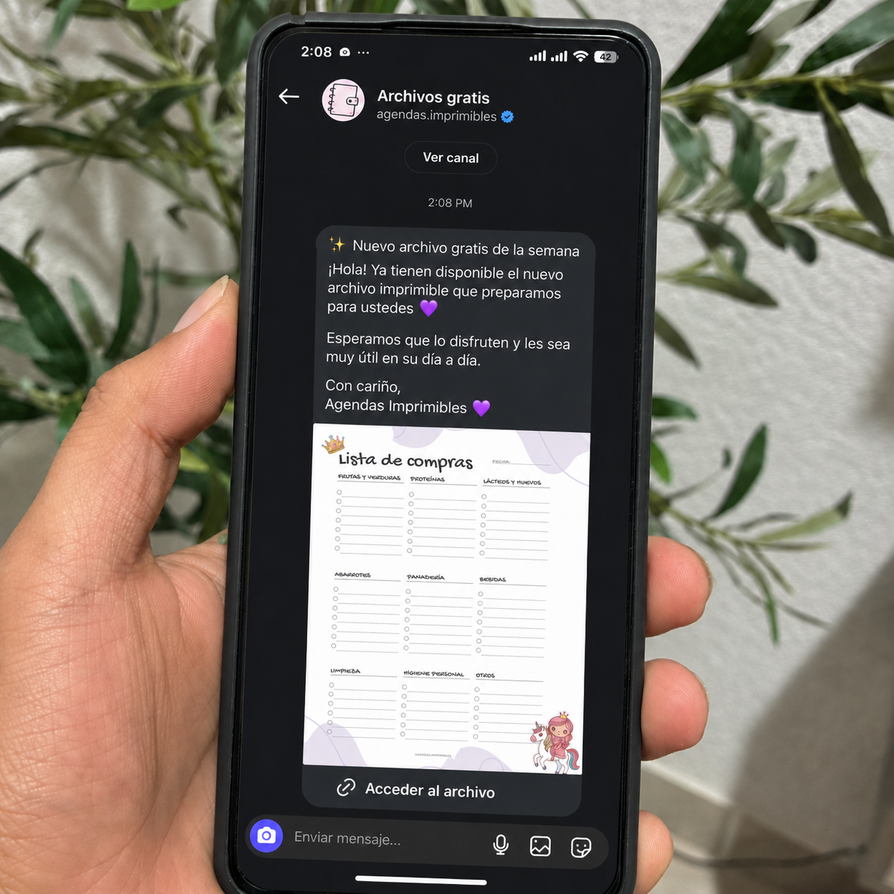 Hojas de planner impresas y encuadernadas