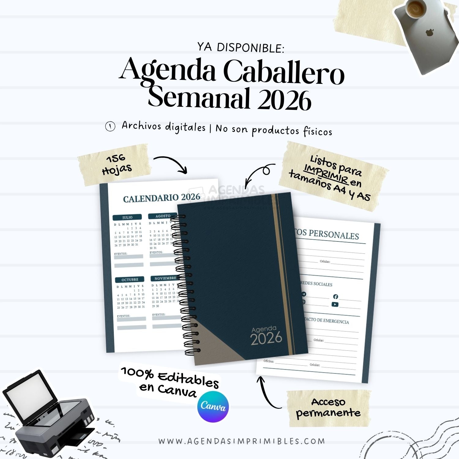 Agenda Caballero Semanal | 2026