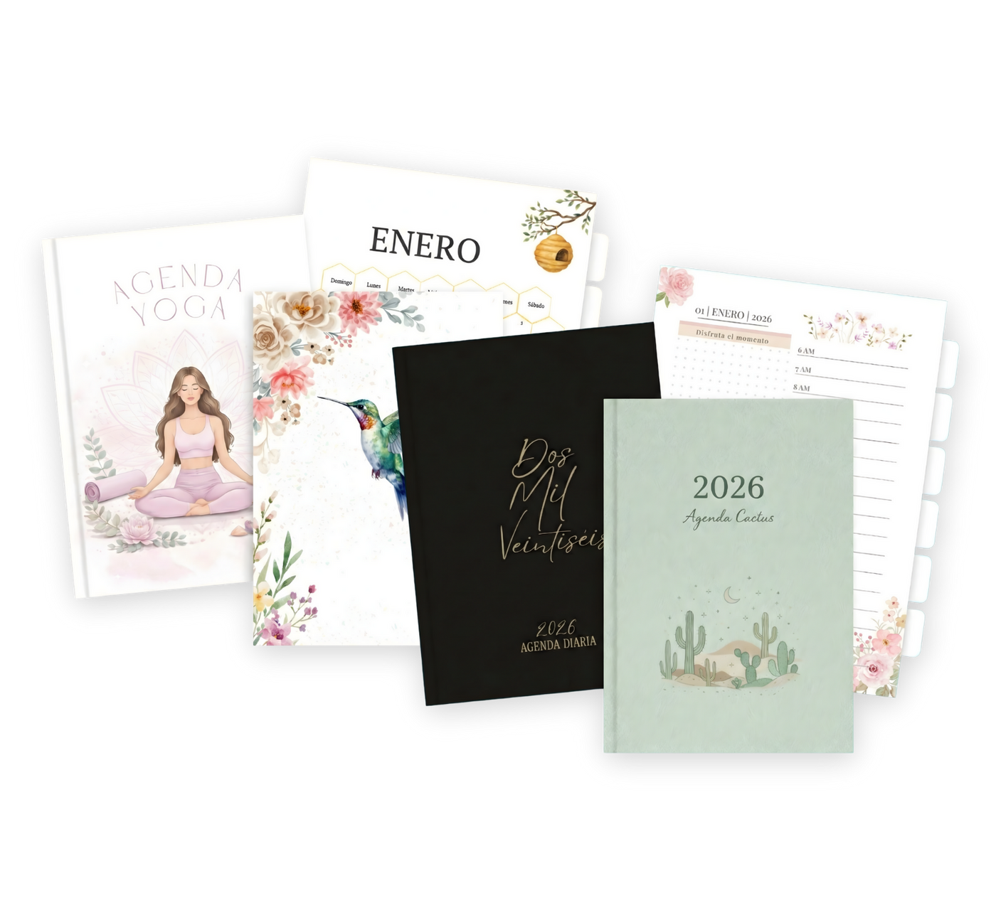Pack de agendas imprimibles editables