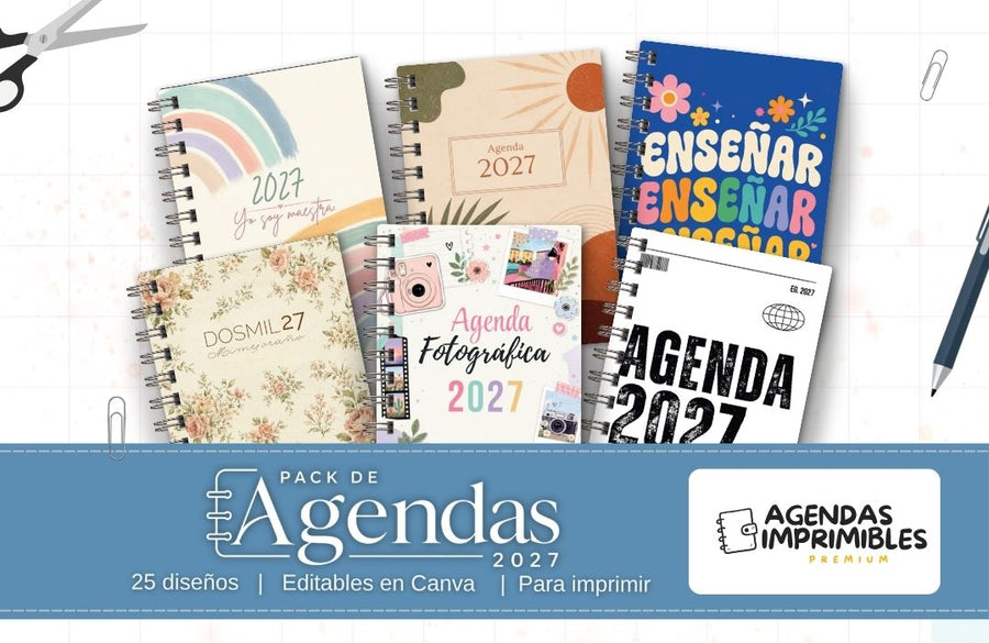 Agendas imprimibles
