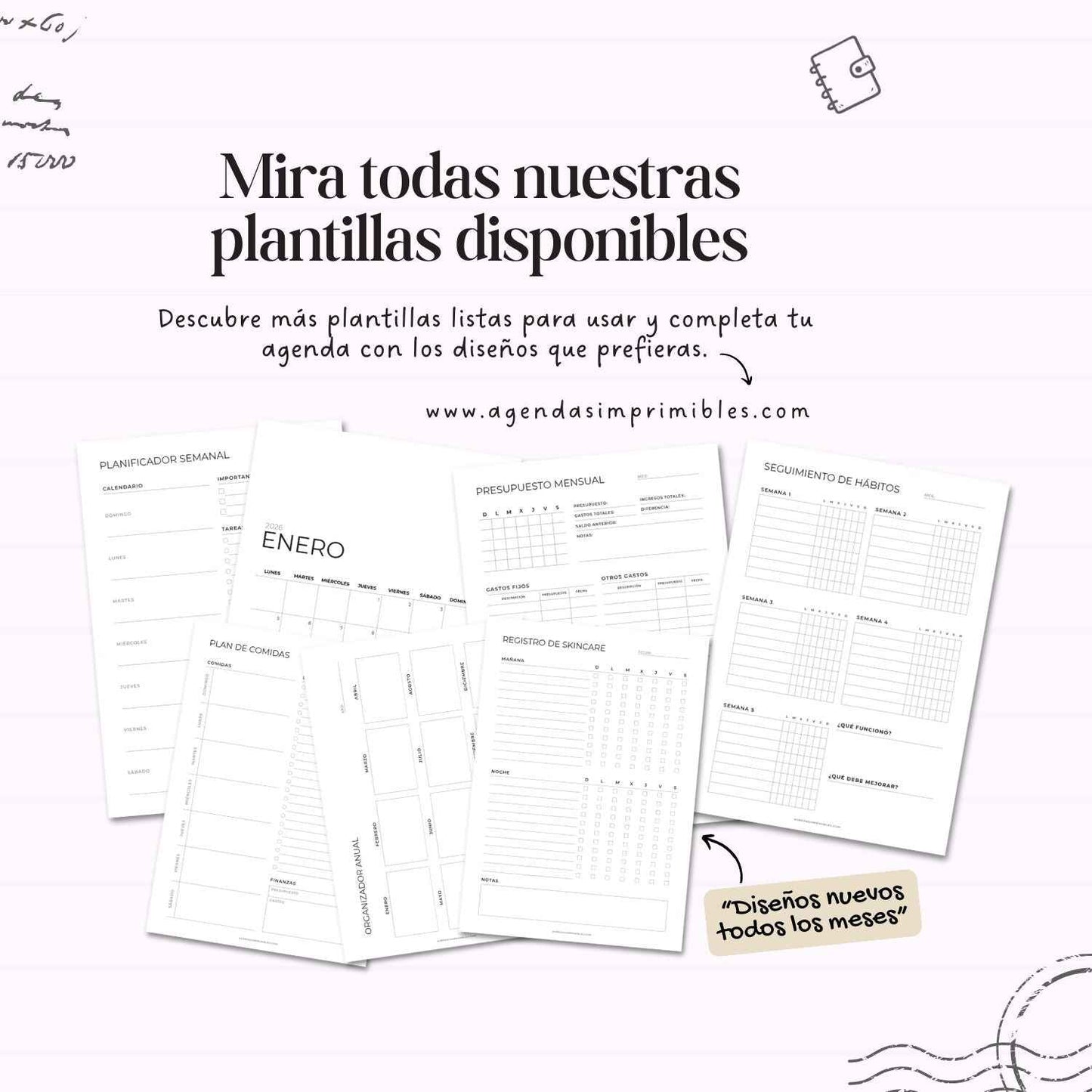 Calendario 2026 Mensual Vertical