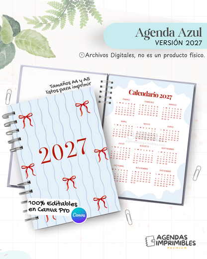 Agenda Azul 2027 — imagen Instagram 1