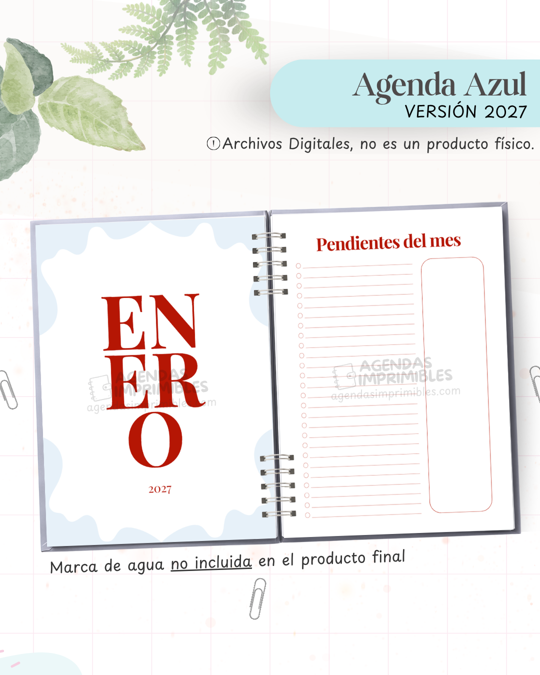 Agenda Azul 2027 — imagen Instagram 5